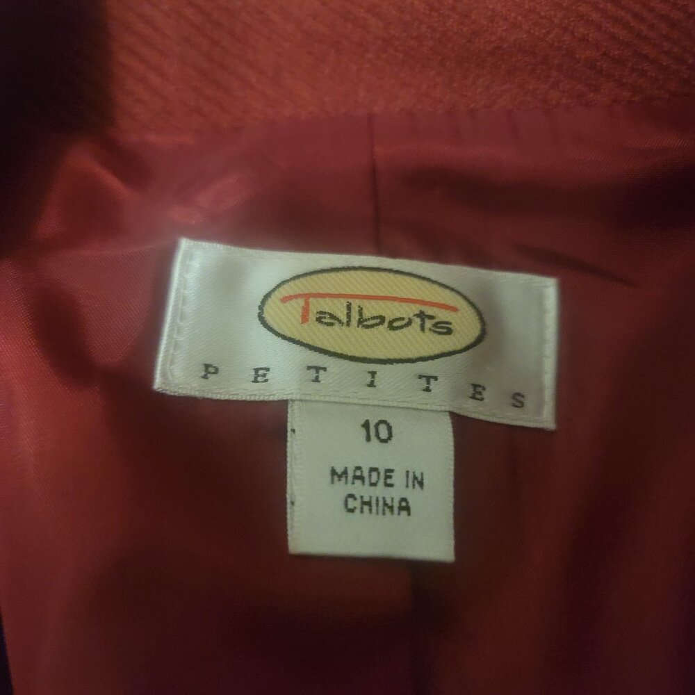 Talbots Wool Jacket Fully Lined - image 2